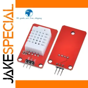 Vibrant Red AM2302/DHT22 Sensor Module
