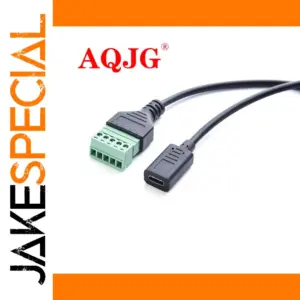 Type-C Signal Extension Cable with Green Terminal