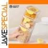 Sealed Food Storage Jars with Clear Design