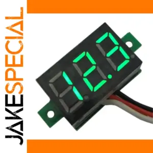 Digital Volt Meter 0-30V with LED Display
