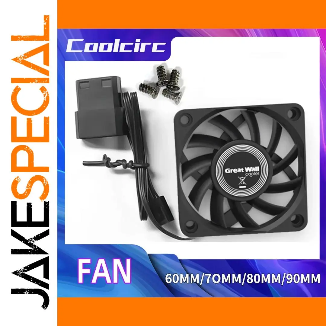 Great Wall 60mm-90mm Ultra-Silent Cooling Fans 1 Great Wall 60mm-90mm Ultra-Silent Cooling Fans