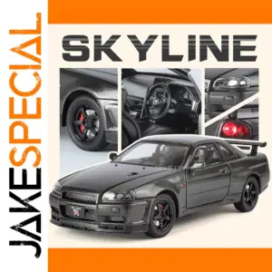1:24 Nissan Skyline GTR-R34 Model Car