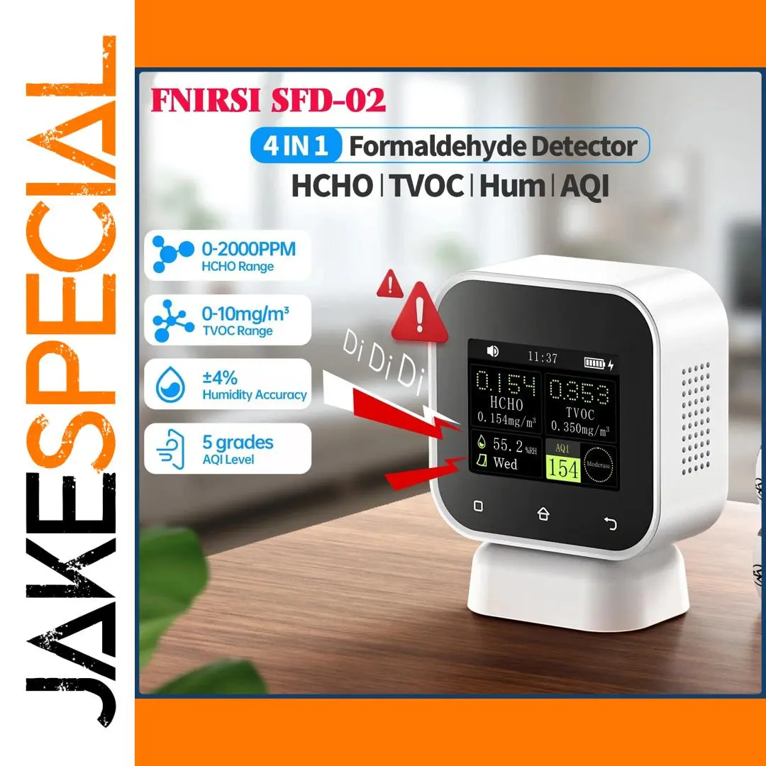 FNIRSI SFD-02 Indoor Air Quality Monitor 1 FNIRSI SFD-02 Indoor Air Quality Monitor