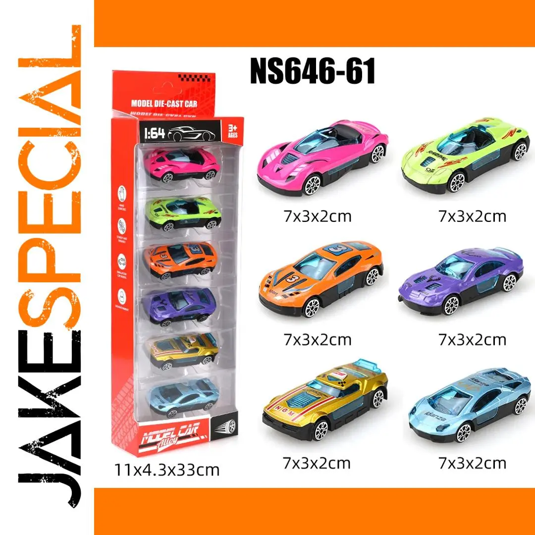 Futuristic Alloy Car Set for Collectors and Kids 1 Futuristic Alloy Car Set for Collectors and Kids