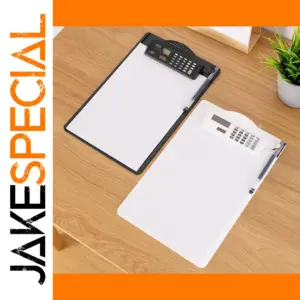 Plastic Clipboard with Solar Calculator