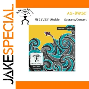 aNueNue BW Ukulele Strings Set for Soprano, Concert & Tenor