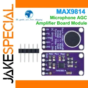 Electret Microphone Amplifier Modules with MAX9814