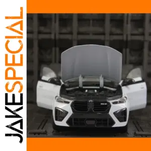 BMW X5M 1:18 Scale Diecast Model in White
