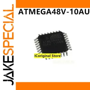 ATMEGA48V-10AU Microcontroller, TQFP-32, 48V