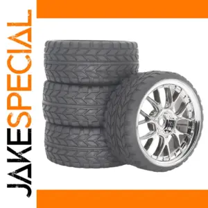 1.9-Inch RC Tire and Rim Set for 1/10-1/14 Scale