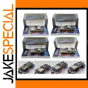 DeLorean DMC-12 1/64 Scale Diecast Model