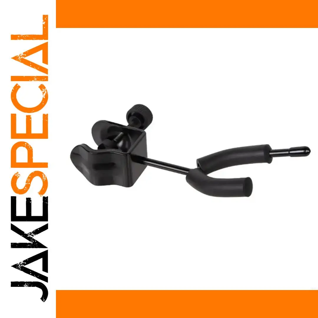 Black Stainless Steel Violin & Viola Holder 1 Black Stainless Steel Violin & Viola Holder