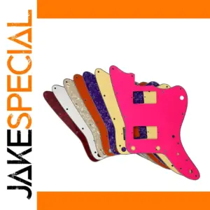Vibrant MIJ Jazzmaster Pickguard for PAF Humbuckers