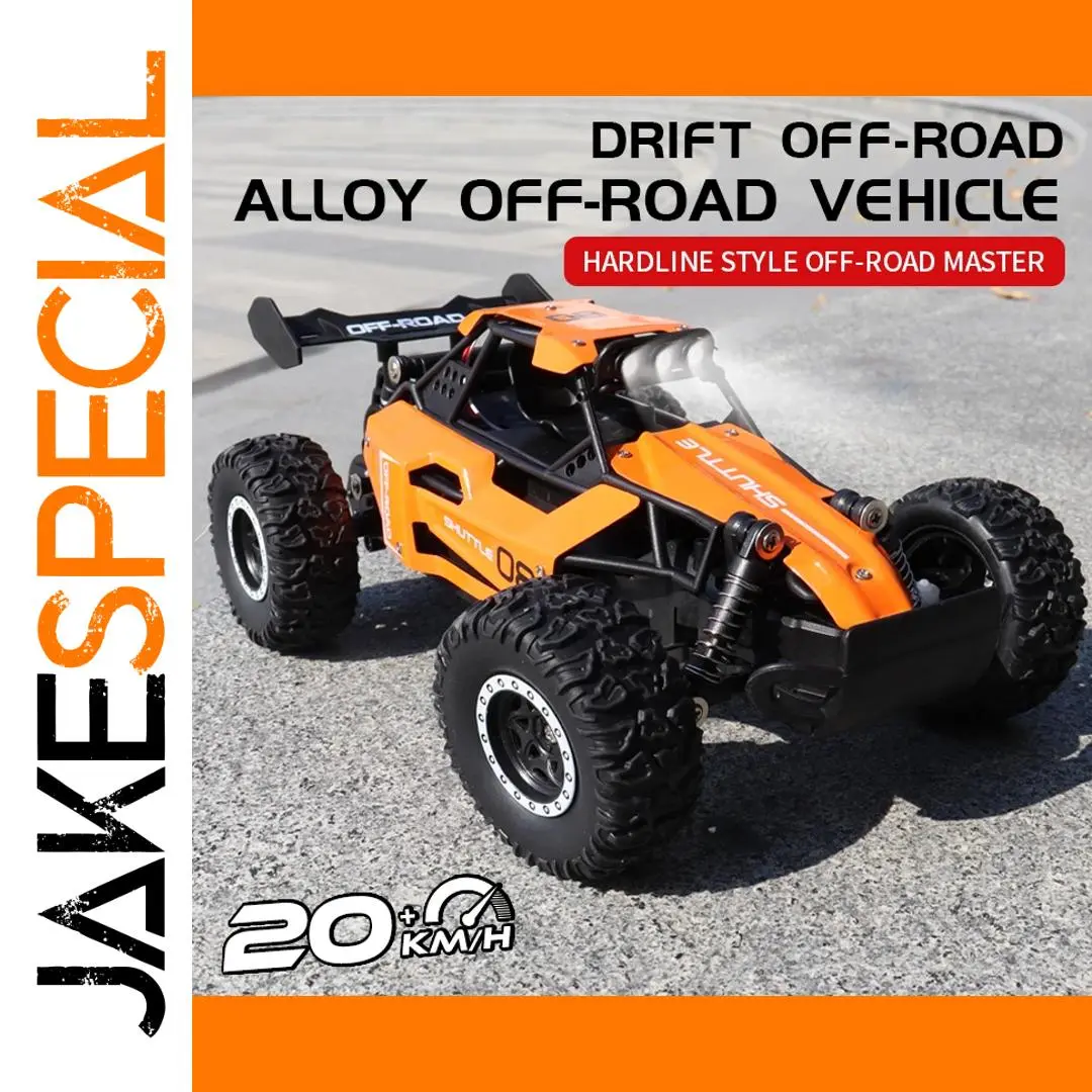Vibrant Orange 1:16 Scale RC Off-Road Vehicle 1 Vibrant Orange 1:16 Scale RC Off-Road Vehicle