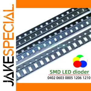 100PCS SMD LED Bead Pack in Multiple Sizes and Colors