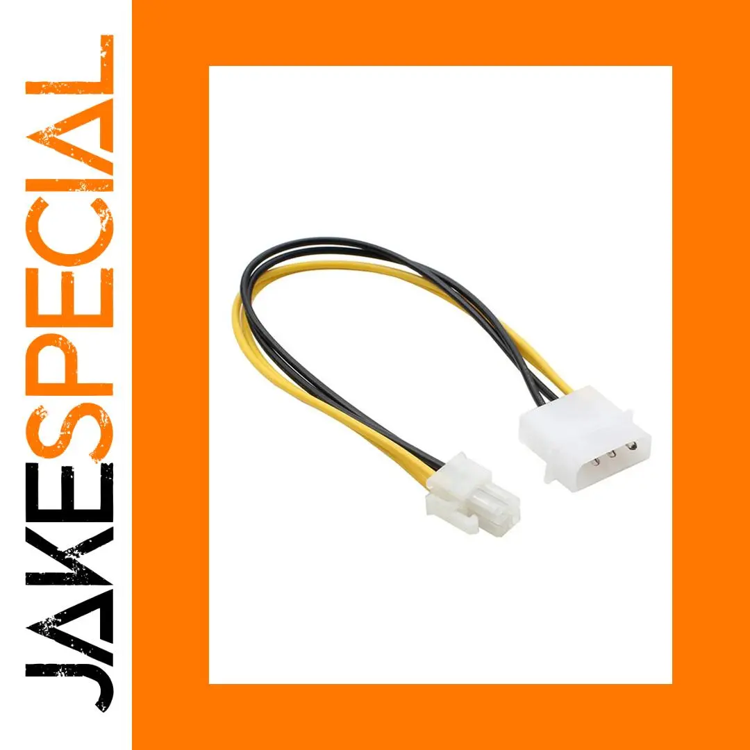20cm PC Power Supply Extension Cable with Molex and Mini 4-Pin 1 20cm PC Power Supply Extension Cable with Molex and Mini 4-Pin