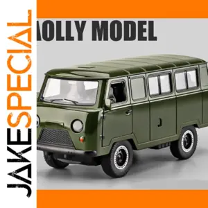 Russian Vintage Van Diecast Model 1:18 Scale