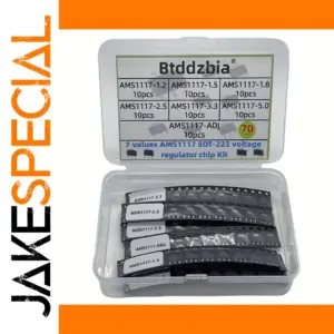 AMS1117 Voltage Regulator Kit with 70 Pieces
