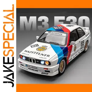 White BMW M3 Diecast Model 1:24 Scale