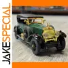 Vintage Green 1:32 Diecast Car Model with Lights