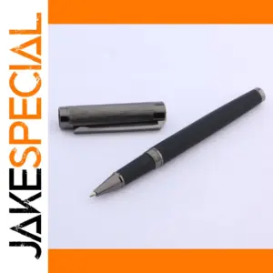 Model 518 Grey Metal Wave Rollerball Pen