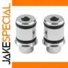 Silver CNC Axle Adapter for Bikes