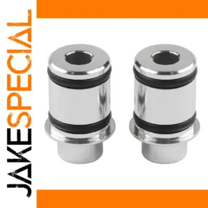 Silver CNC Axle Adapter for Bikes