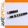 Luxury Black and Gold Metal Fountain Pen