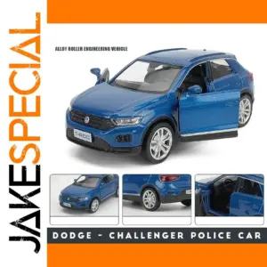 Vibrant Blue 1:36 Volkswagen T-Roc Diecast Model