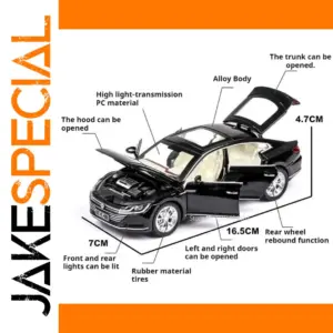 1/32 Alloy Car Model with Lights