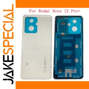 Redmi Note 12 Pro+ Glass Back Cover in White