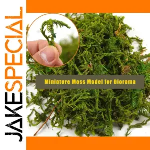 Realistic Miniature Moss for Dioramas