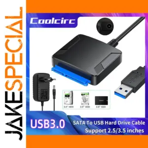 USB 3.0 to SATA III Drive Adapter for 2.5" & 3.5"