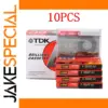 Set of 10 TDK Brilliant Cassette Tapes 60 Min