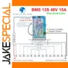 13S 48V 15A Lithium BMS for Batteries