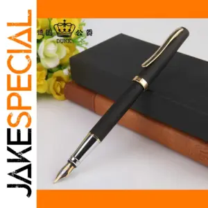 Duke 209 Frosted Black Fountain Pen