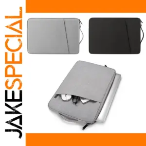Elegant 13.3"-15.6" Laptop Sleeve in Grey or Black