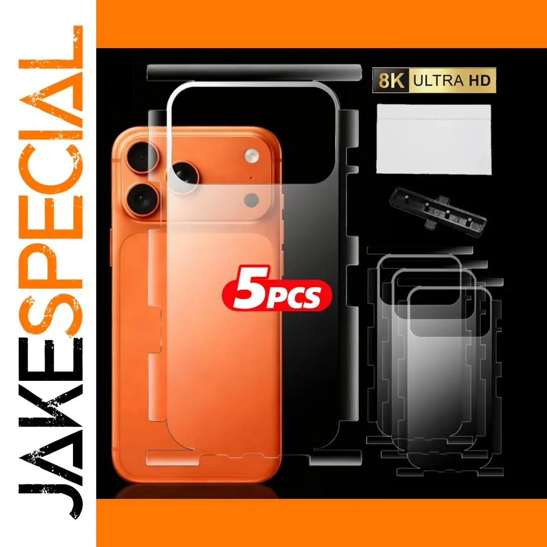 Clear Hydrogel Frame for iPhone 16/17 Series 1 Clear Hydrogel Frame for iPhone 16/17 Series