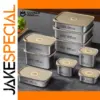 Stainless Steel Food Storage Box Set