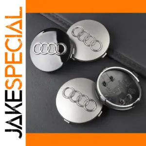 Vehicle 59mm Hub Cap Set in Black or Silver