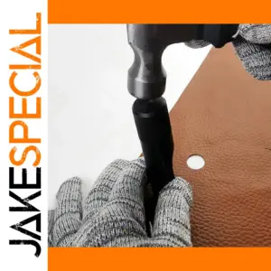 Heavy Duty Adjustable Hollow Punch Tool for Crafting