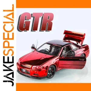 1:24 Scale Supercar Model with Sound and Light Effects