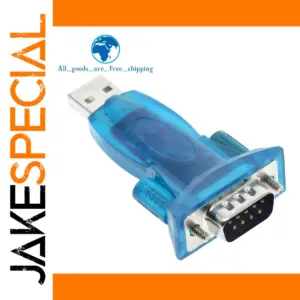 TZT USB to RS232 Adapter with Gold-Plated DB9