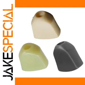 Custom Guitar Tuning Knobs Set in Black, Beige, Green