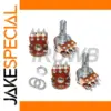 Set of Five Dual Rotary Potentiometers 1K-1M Ohm
