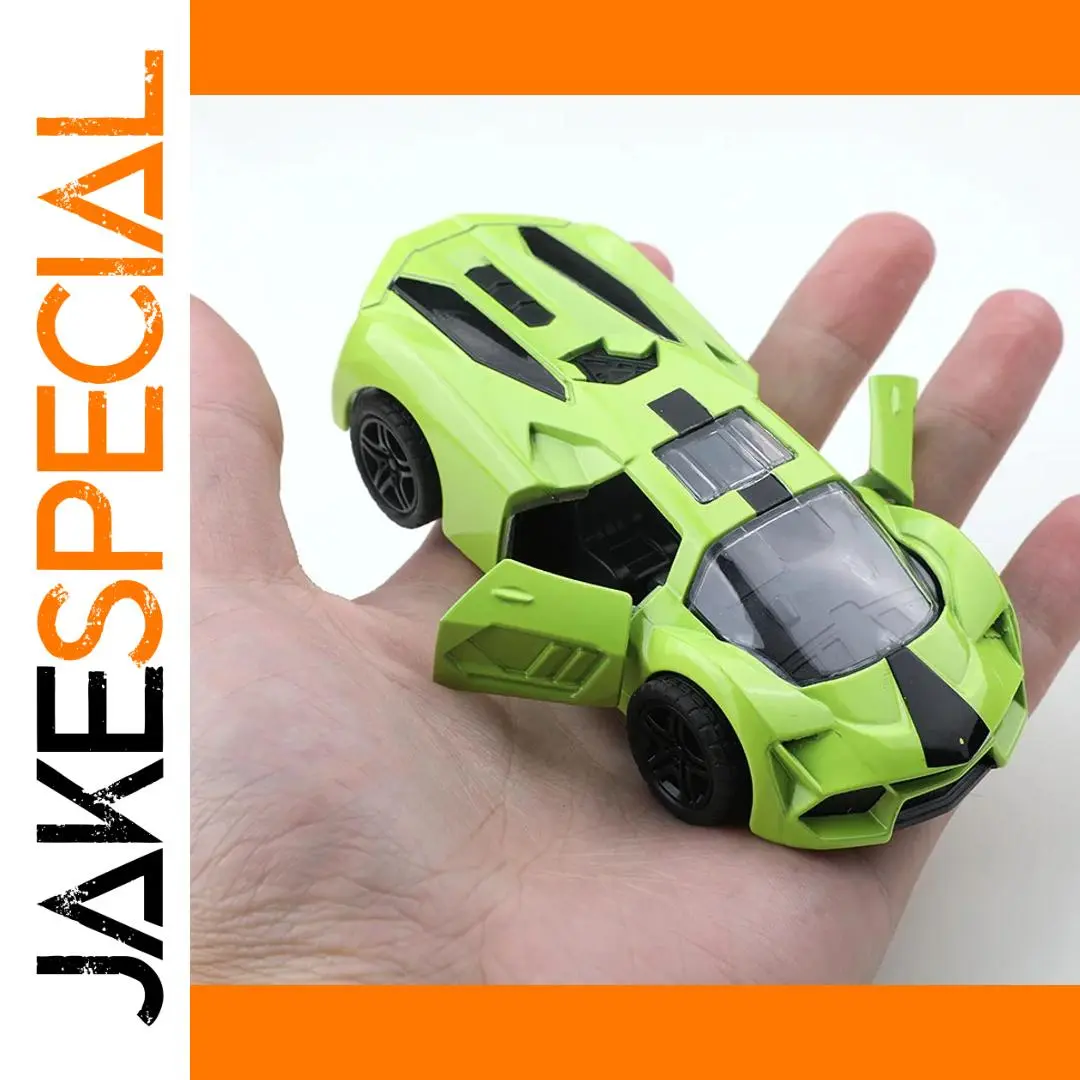 1:36 Scale Diecast Race Car in Green or Grey 1 1:36 Scale Diecast Race Car in Green or Grey