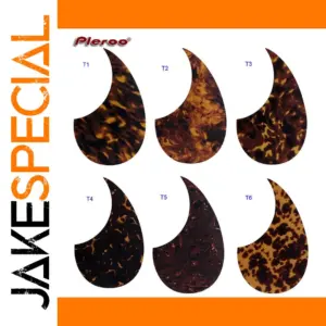 Elegant Tortoiseshell Pickguard for Acoustic Guitars