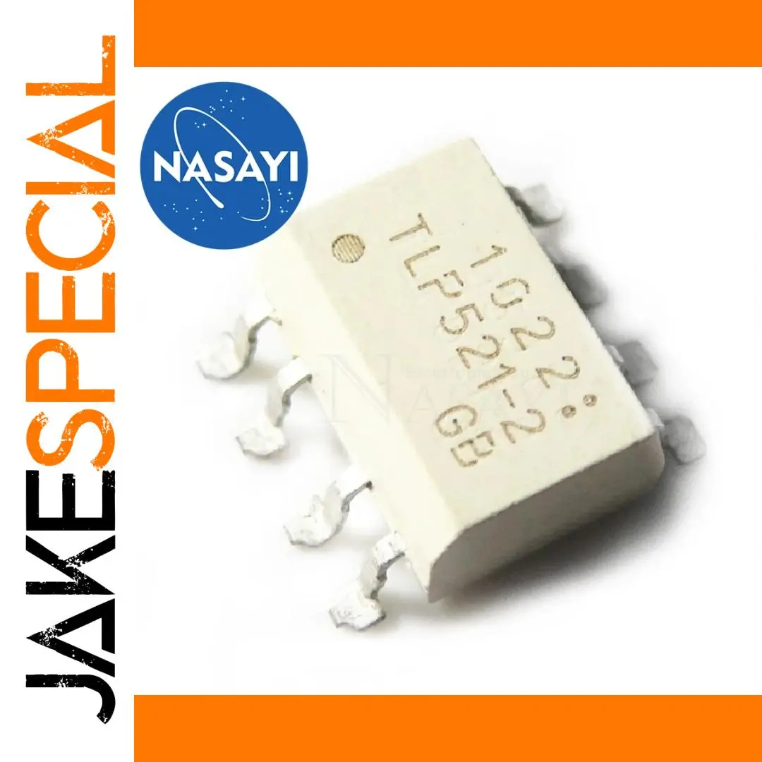 Set of 10 TLP521-2 Optocouplers for Circuit Isolation 1 Set of 10 TLP521-2 Optocouplers for Circuit Isolation