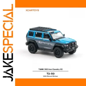 Vivid Blue Off-Road SUV 1/64 Die-Cast Model