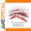 140-Piece Electronic Resistor Set 0.5W 3.3V-30V